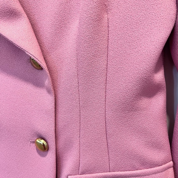 EUC Vintage Jennifer James Pink 2 Piece Suit with Skirt size 12 - Picture 6 of 11